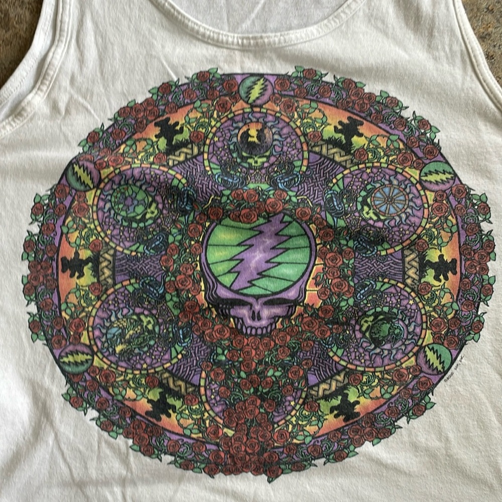 Liquid Blue Grateful Dead extra large cotton Y2K  tank top